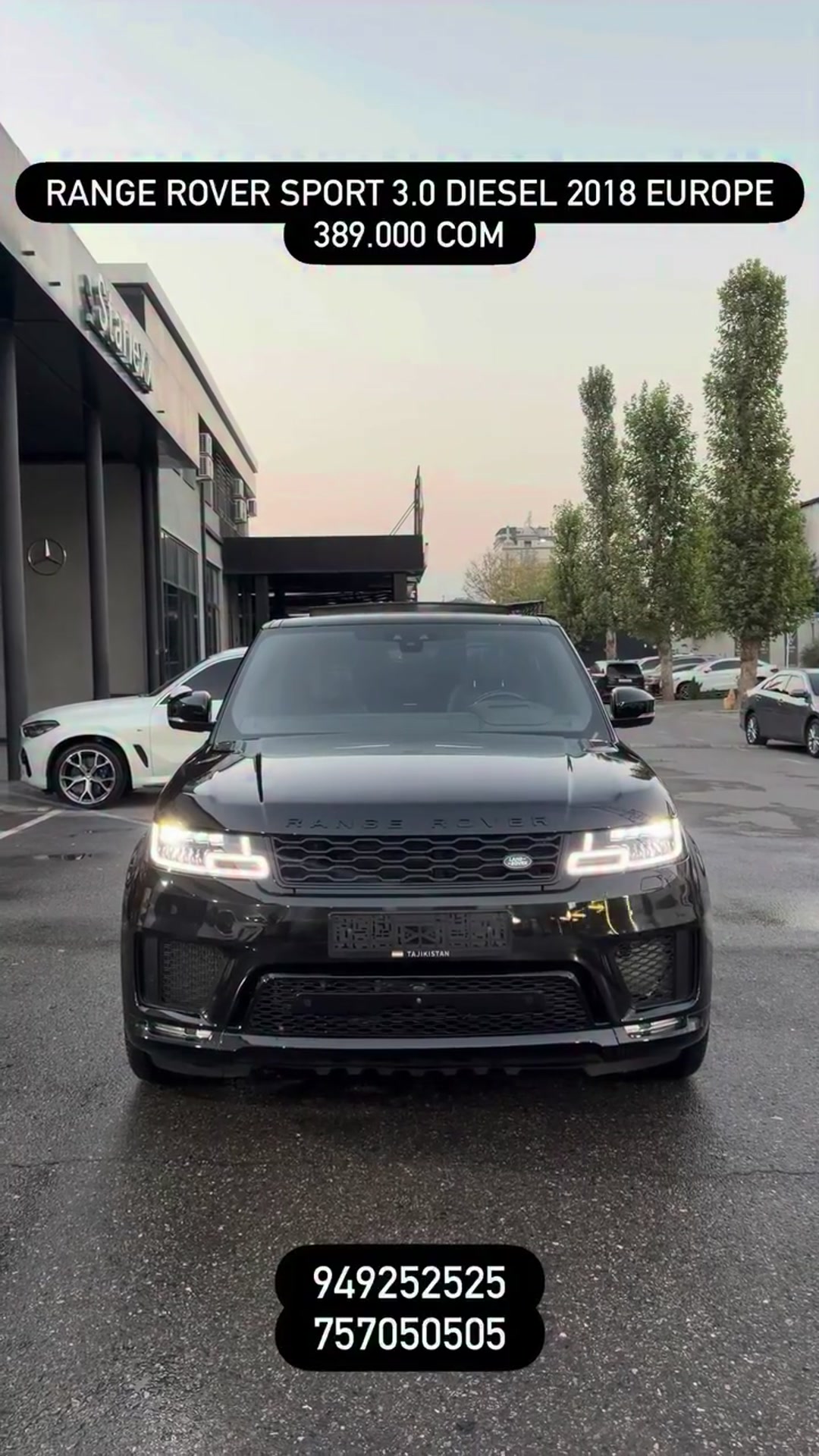 RANGE ROVER SPORT 2018 europe